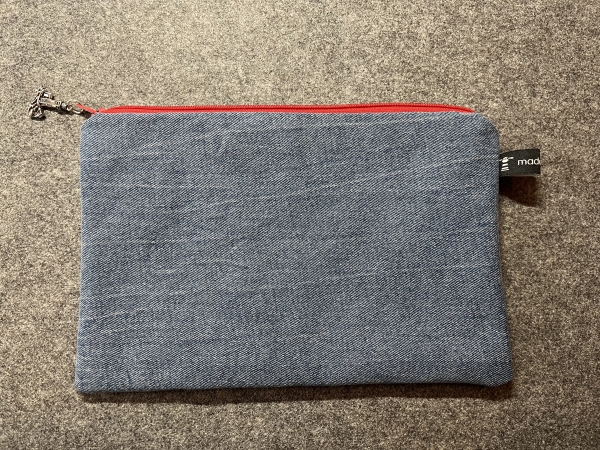 Kosmetiktasche   (rot , rot -Anker-Art. 022)